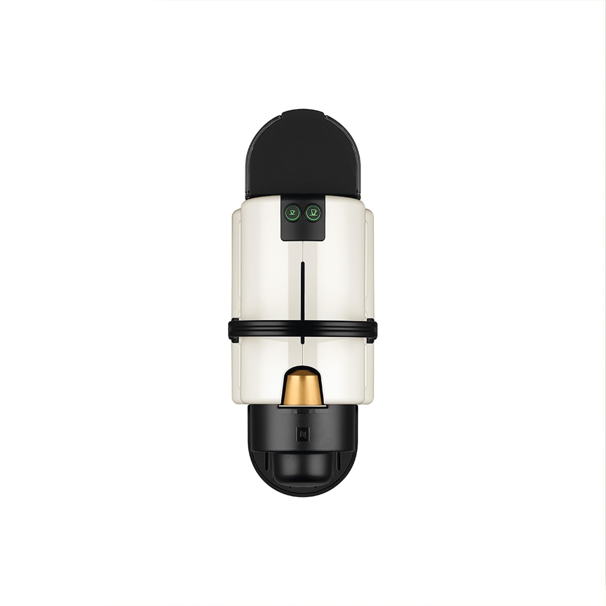 Machine à Café Expresso Inissia Blanche 19 Bars – Cafetière Capsule Compacte XN100110