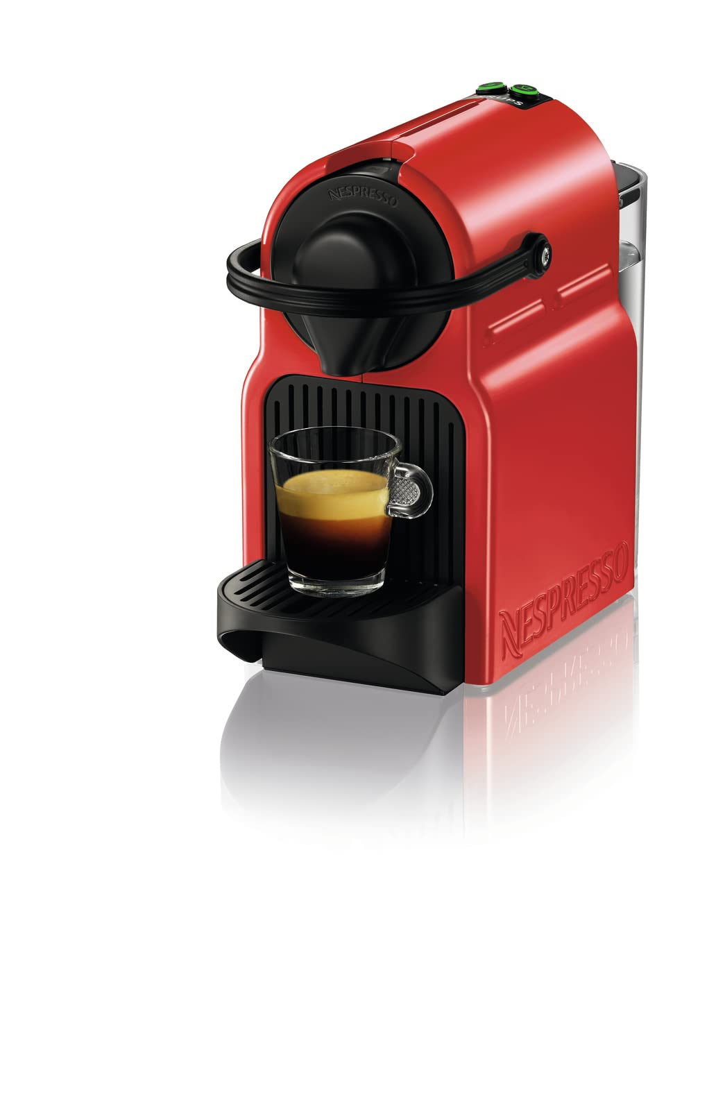 Machine à Café Expresso Inissia Rouge Rubis 19 Bars – Cafetière Capsule 0,7L XN100510