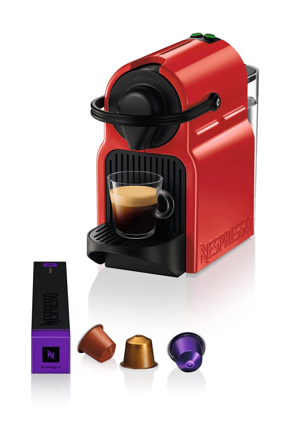 Machine à Café Expresso Inissia Rouge 19 Bars – Cafetière Capsule Taille Unique YY1531FD