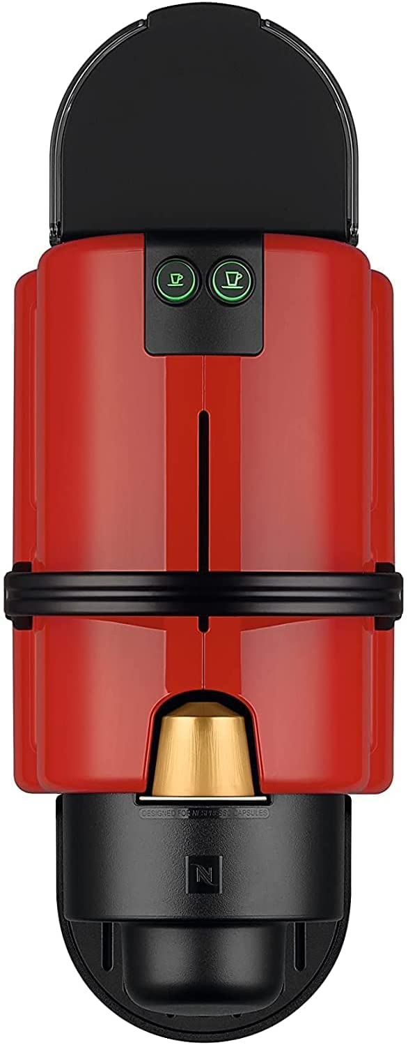 Machine à Café Expresso Inissia Rouge Rubis 19 Bars – Cafetière Capsule 0,7L XN100510