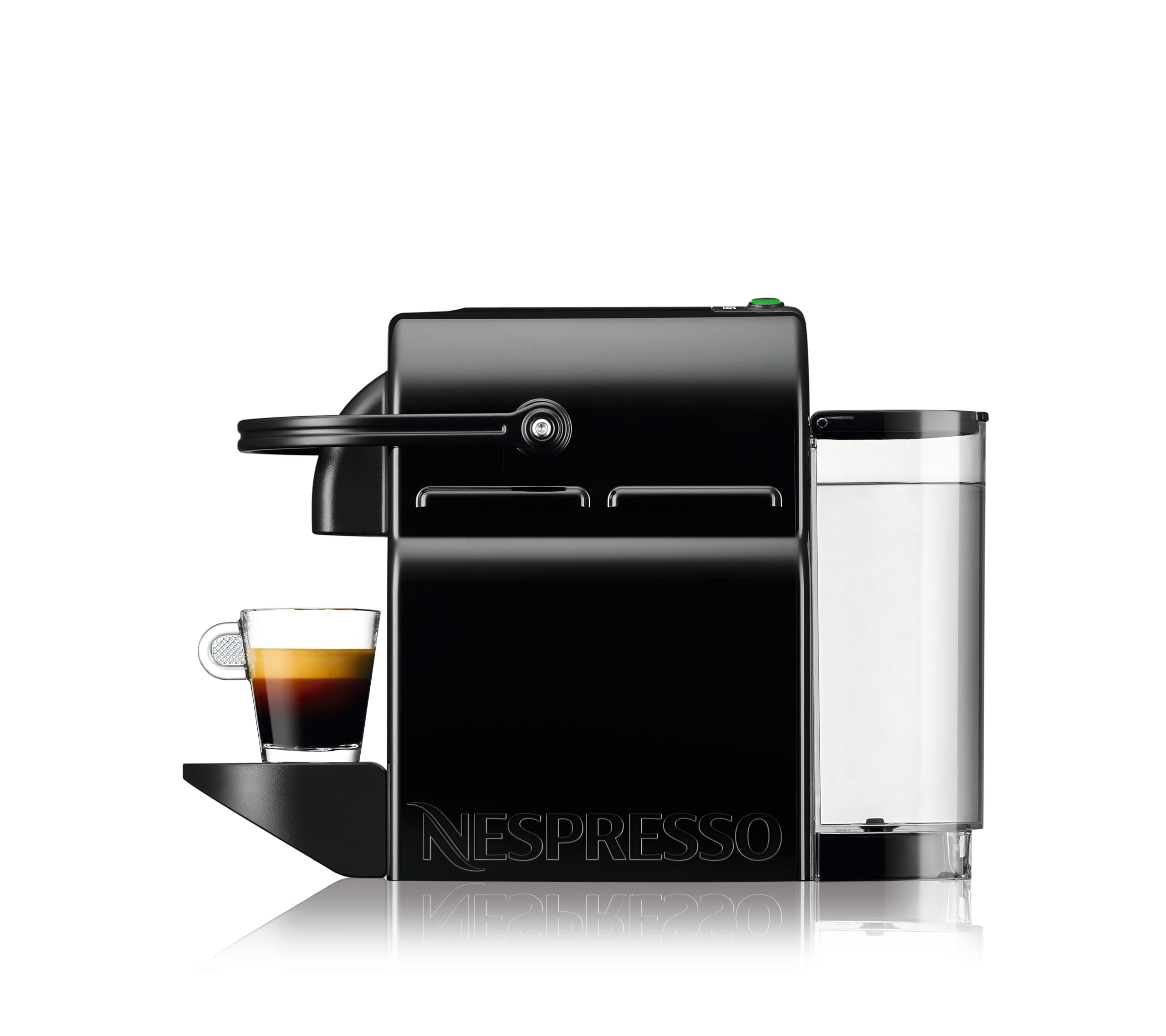 Machine à Café Inissia Noir 19 Bars + Kit Démarrage – Cafetière Capsule Compacte EN80.B