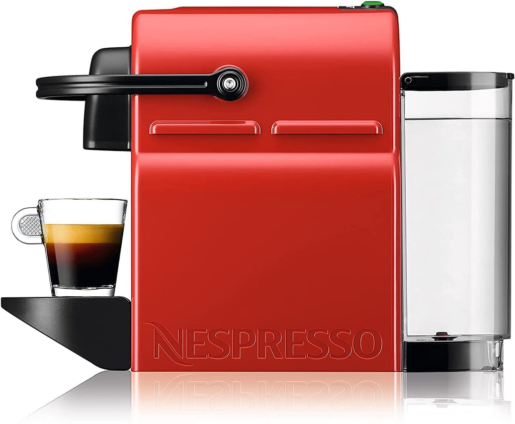 Machine à Café Expresso Inissia Rouge Rubis 19 Bars – Cafetière Capsule 0,7L XN100510