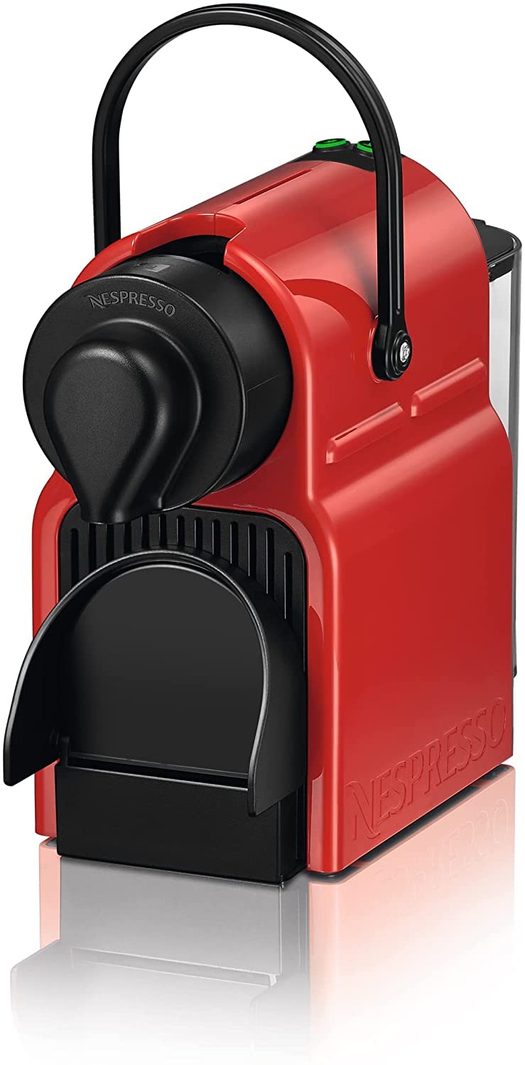 Machine à Café Expresso Inissia Rouge Rubis 19 Bars – Cafetière Capsule 0,7L XN100510