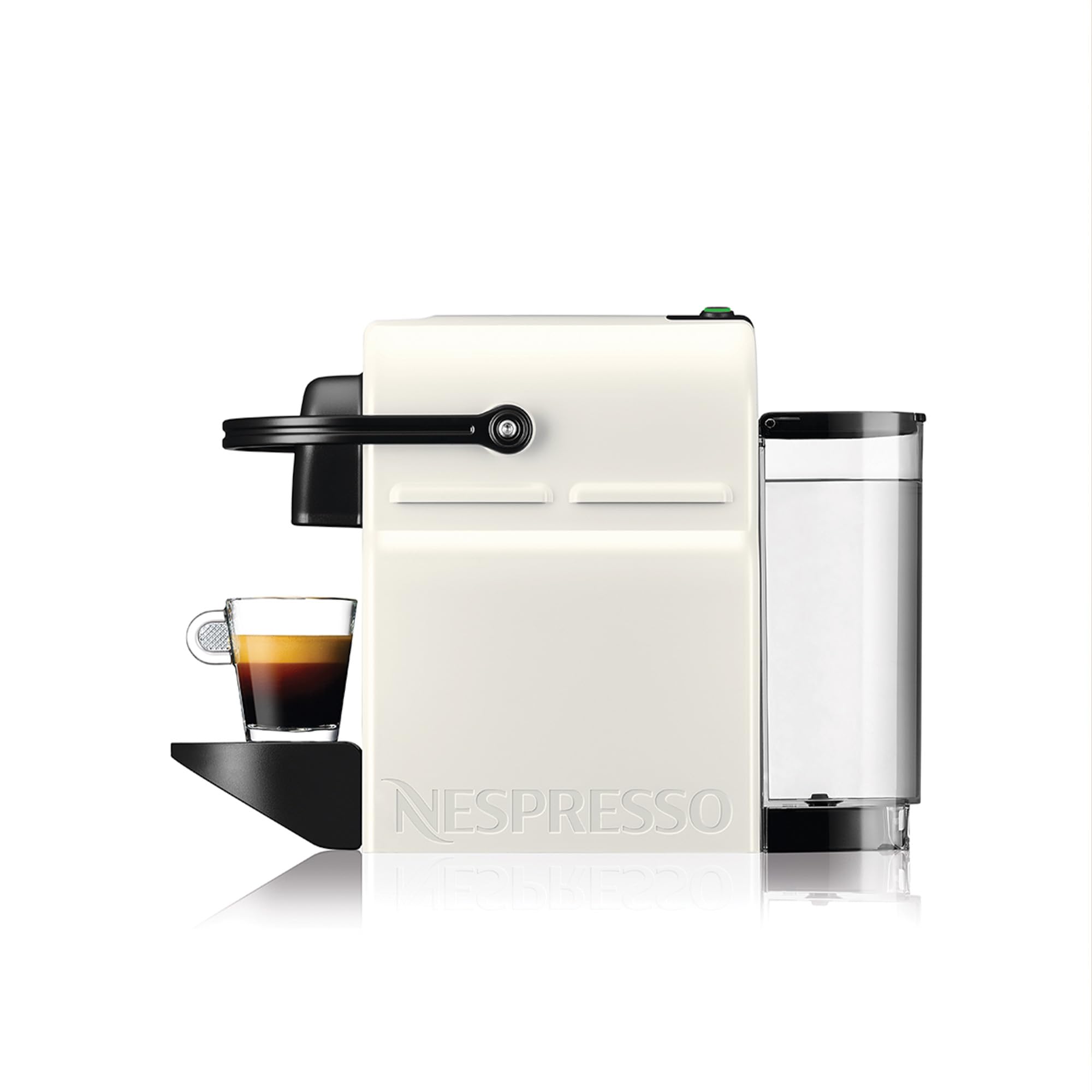 Machine à Café Expresso Inissia Blanche 19 Bars – Cafetière Capsule Compacte XN100110