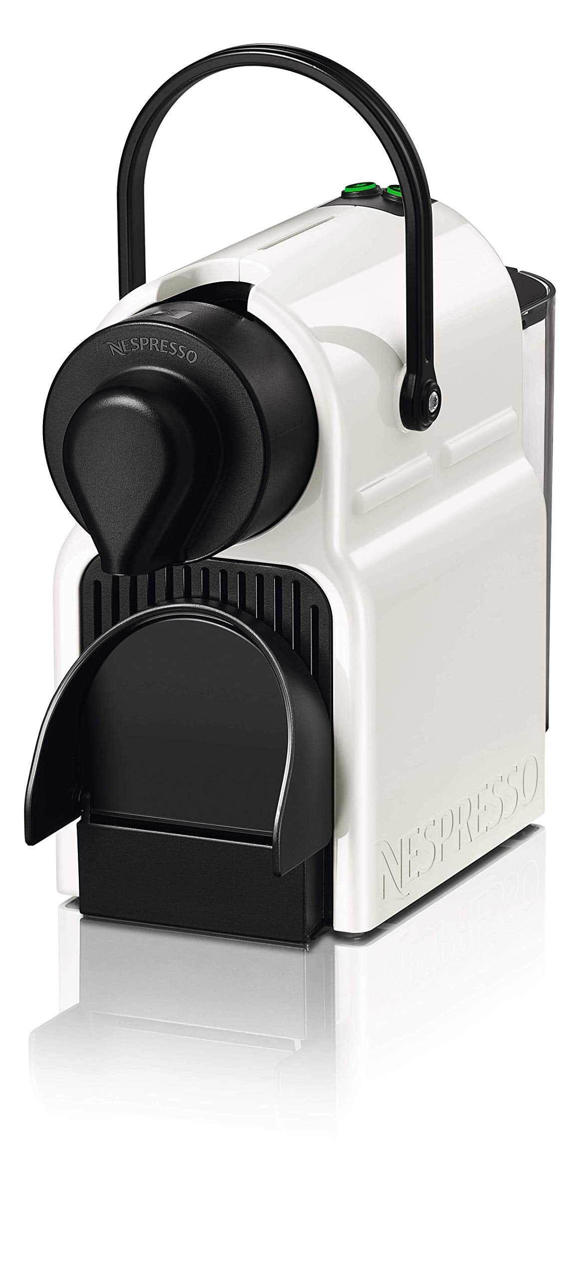Machine à Café Capsule Inissia Rouge Rubis + Aeroccino Blanc – Pack Expresso & Mousse Lait